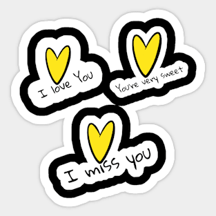 stickers love Sticker